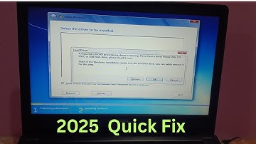 [SOLVED] USB Windows 7 Installation | A Required CD-DVD Drive Device Driver is Missing