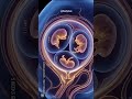 5-Week Triplets Inside The Womb Embryo Movements #pregnancy #biology #medicina