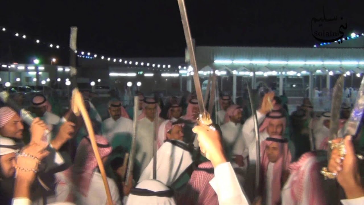 الاوبريت في زواج أبناء الشيخ محمد بن مثيب الكلبي نايف وفهد