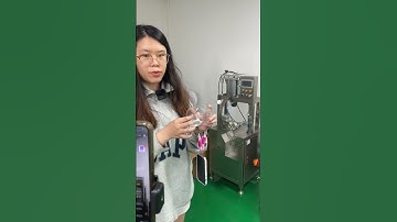 Inserting wick in the candle jar live show