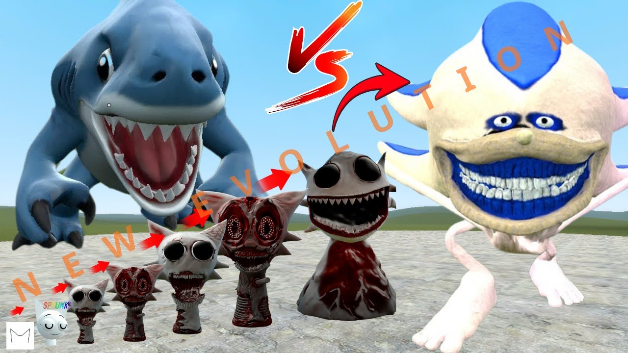 NEW Evolution of Horror Mr Wenda Sprunki Phases In Garrys Mod