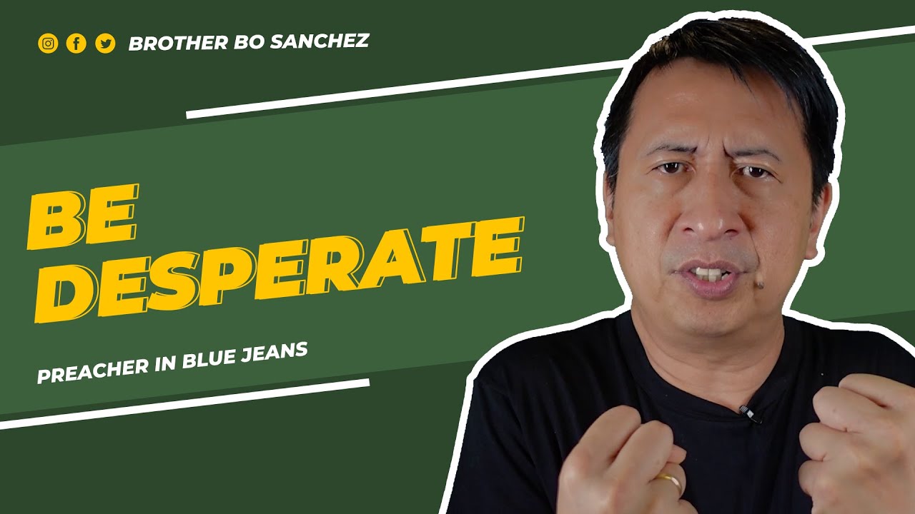 Be Desperate - Preacher In Blue Jeans