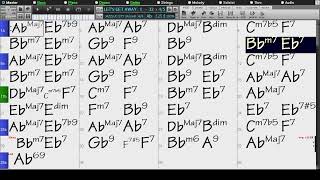 BACKING TRACK - LET'S GET AWAY FROM IT ALL (Tom Adair, Matt Dennis) (Ab) 125 BPM SWING