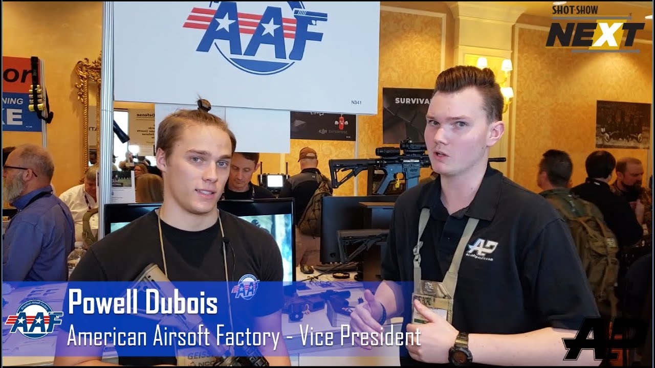 American Airsoft Factory M4 (Shot Show 2019) - YouTube