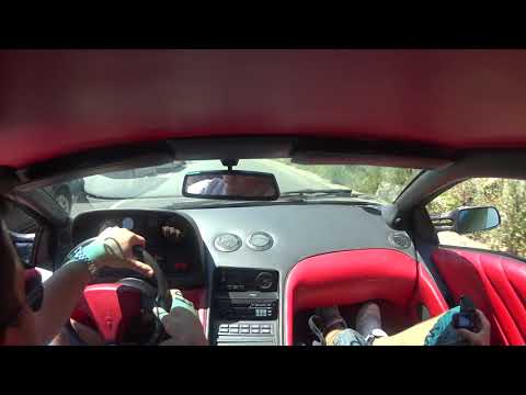 Lamborghini Diablo Onboard Landstrasse