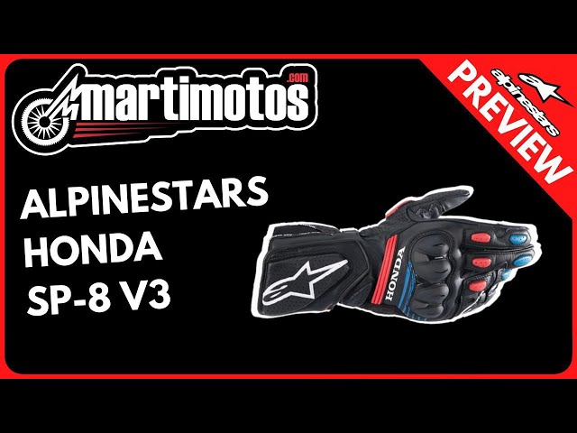 Alpinestars Honda SP-8 V3 Gloves, 43% OFF | webbaking.org
