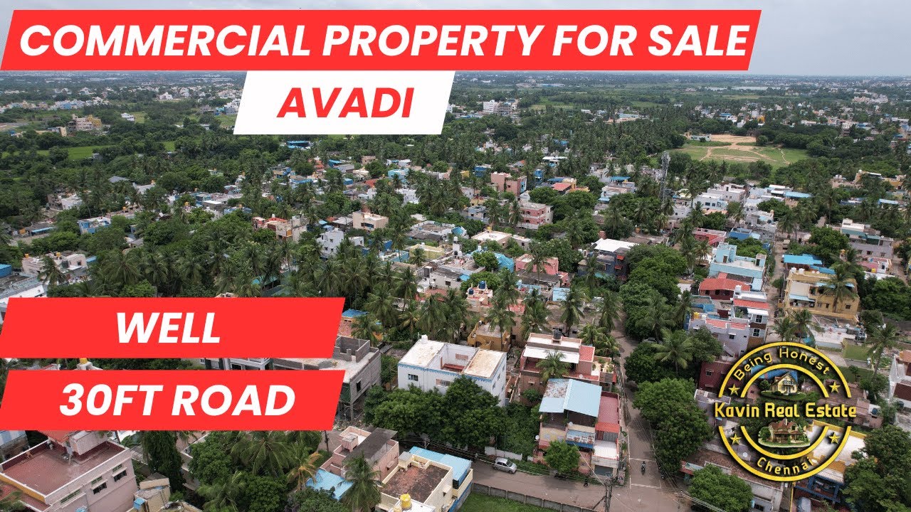 ID 2421 - Commercial Property for Sale in Avadi || Corner || 30Ft Road || Well ||
