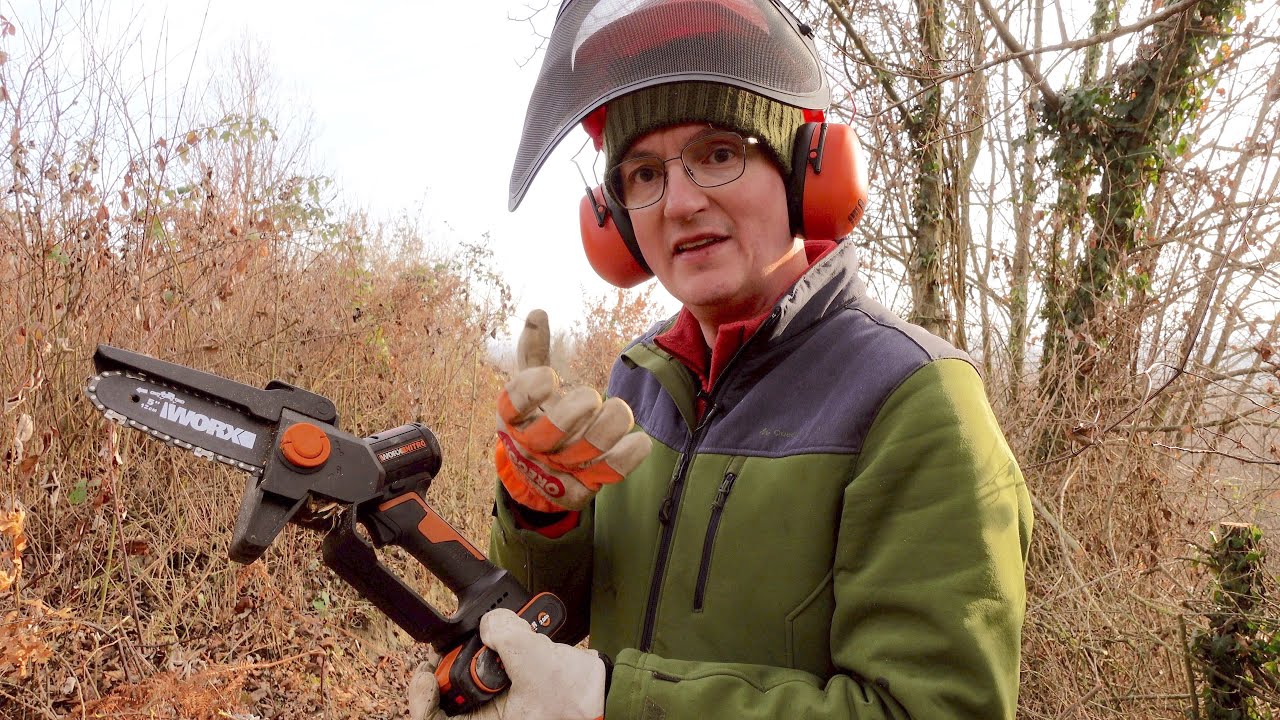 Mini motosega WORX NITRO - unboxing e test