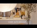 Cozy Autumn day🎃|Pumpkin Bread & Croquette|Autumn in Central Park | Slow Living Diaries