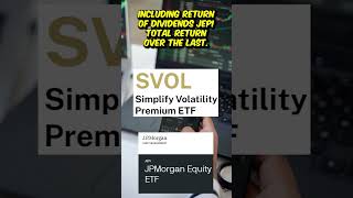 JEPI vs SVOL ( WHICH RETURNED MORE $ ) #SHORTS