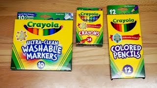 Crayola BTS Bundle from Amazon