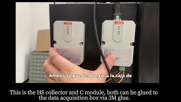 Video de instalación de Acrel ABAT100