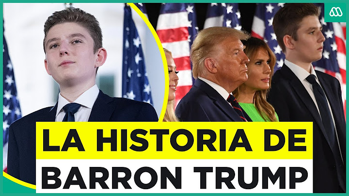 ¿Quién es Barron Trump? La historia del hijo de Donald Trump que entrará a la política