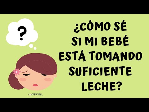 Video: Cómo Entender Que Un Niño Tiene Suficiente Leche