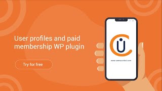 Users Control Membership Plugin for WP