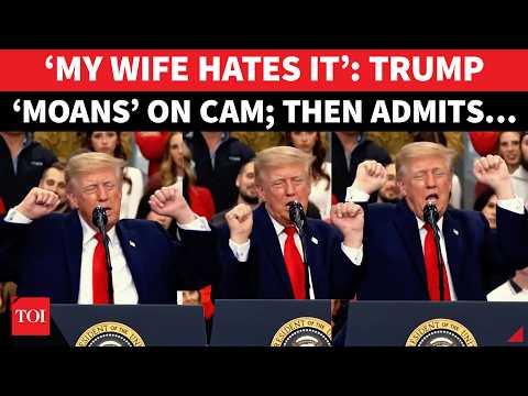 ON CAM: Trump ‘MOANS’ On Stage, Says Melania ‘Hates It’ - Then Turns Fire On Trans Athletes | Watch