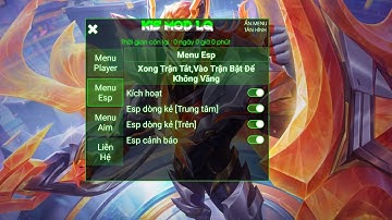 Cách Hack Liên Quân Mới Nhất Menu | Hack Map Liên Quân Mùa Mới Nhất | Hack Liên Quân | Mod LQ