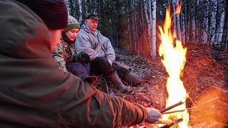 В ЛЕС НА ТЯГУ ВАЛЬДШНЕПА. ПОСИДЕЛКИ У КОСТРА. Добрые походы