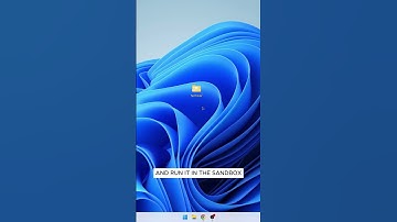Sandbox tutorial  #sandbox #pc #hacks #shorts #tricks #security  #desktop #tutorial #experiment
