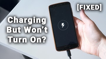 Android Phone Charging But Won