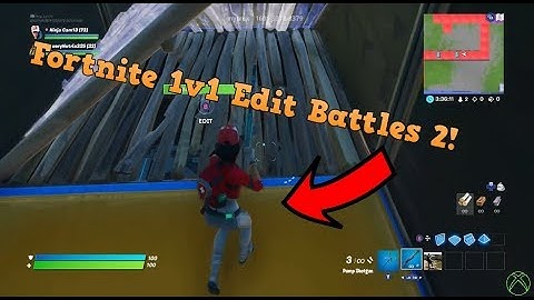 Fun 1v1 Edit Race!!! 2 (Fortnite Creative Mode)
