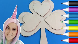 Coloring  Shamrock Markers