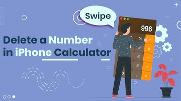 Delete a Number in iPhone Calculator without starting over | Swiping isn