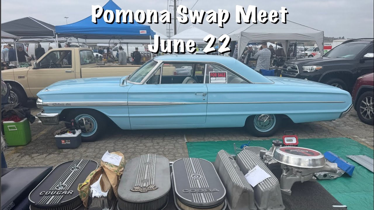 The huge Pomona Swap meet