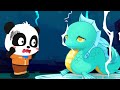 Baby Panda Smart Warrior #2 - Collect the Force Jewel to Defeat the Witch - Babybus Game