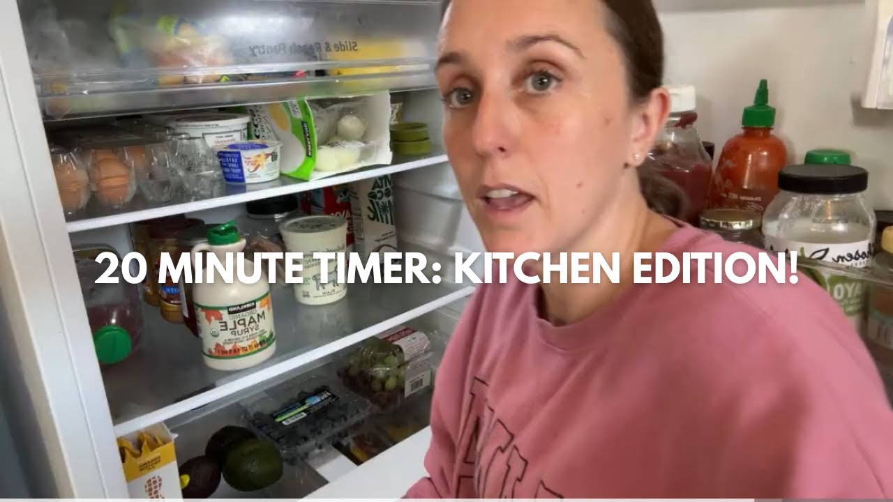 20-минутная прямая трансляция уборки шкафов и чистки холодильника!