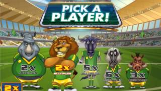 カジノスロット：サッカーサファリ：ボーナスゲーム screenshot 2