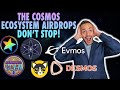 Cosmos Airdrops For ATOM Stakers Are INSANE! Free Tokens!