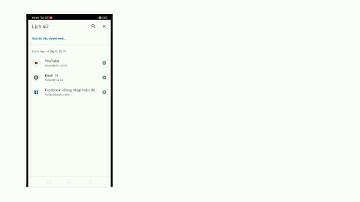 Xóa lịch sử duyệt web trên Chrome Android - GOMO VIETNAM