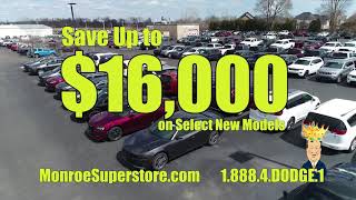 Monroe Superstore Your Choice $168 mo