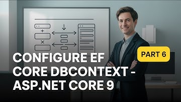 ASP.NET Core 9: Configure EF Core DbContext in Infrastructure Layer (CollabPM Part 6)
