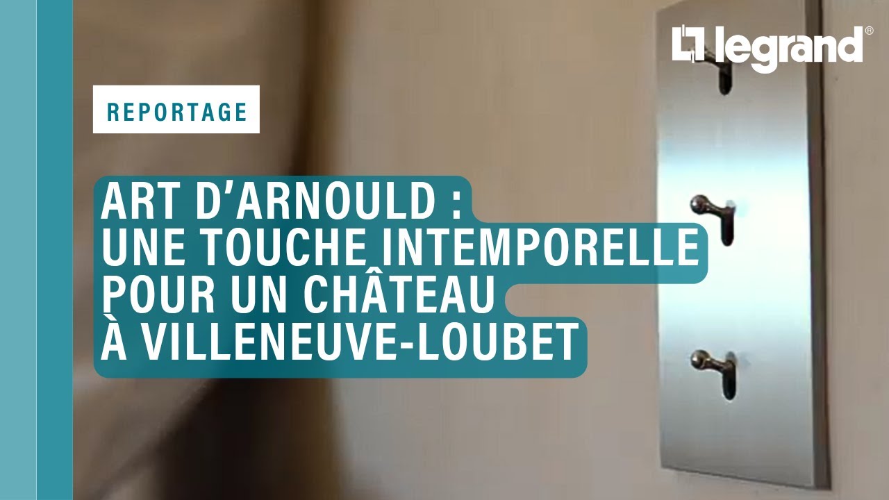 Interrupteurs et prises Art d’Arnould : une touche intemporelle pour un château à Villeneuve-Loubet
