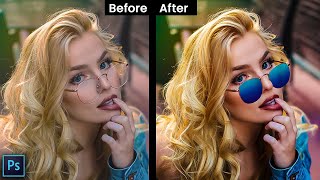 Turn Normal Glasses into Sunglasses in Photoshop Tutorial 2023 screenshot 3