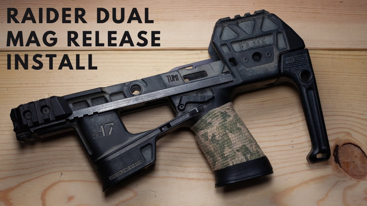Flux Raider Dual Mag Release Installation YouTube