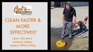 Whirl-A-Way Pressure Washer Attachment