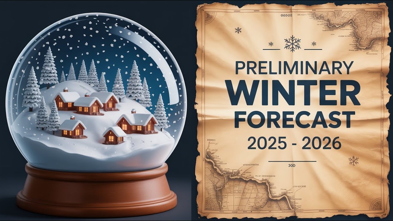 Preliminary Winter Forecast 2025 - 2026 #winter2025 #weather #forecast ...