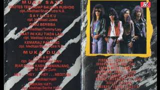 Rock Balada 90's-MEDITASI-Biar Pedih Kasih Memanjang (Lirik)