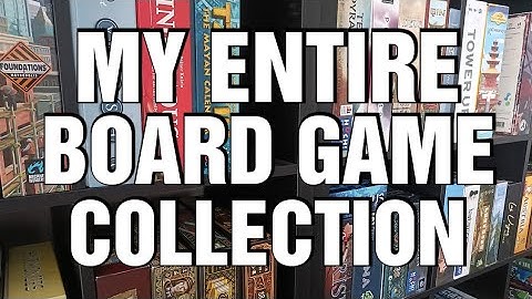 My Entire Board Game Collection - 200+ Games (2025 Edition)