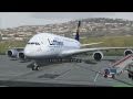 FS2004 - Landing Madeira-Portugal A380 Lufthansa.mp4