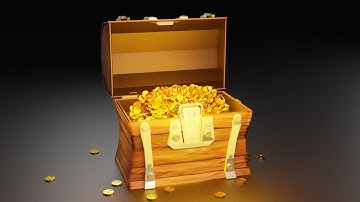 Modeling Treasure Chest Final Part in Blender 2.82