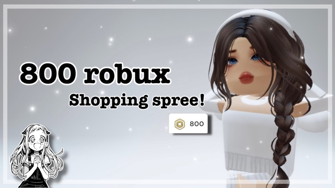 800 robux shopping spree 🛍️🛒 ~ 