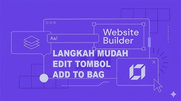 Langkah mudah edit tombol add to bag pada hostinger website builder