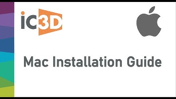 IC3D  Mac Installation Guide