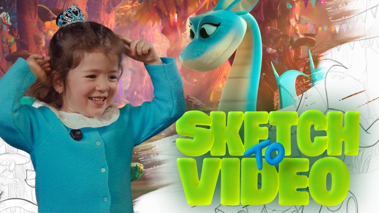 Her Simple Sketch Became THIS... (Sora 2 AI Animation)