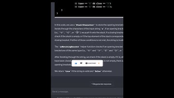 ChatGPT cracks Leetcode #20 #chatgpt #java #leetcode #ai #google #education #software.