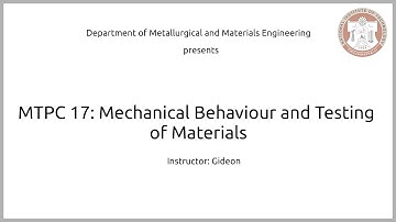 Point defects - MTPC17